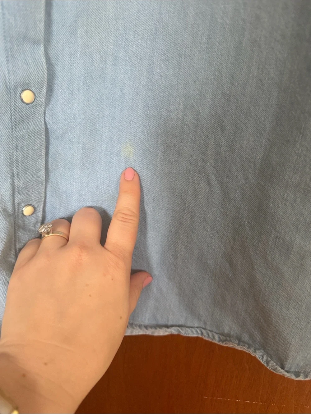 Sezane denim shirt - Picture 2 of 7